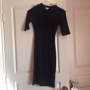 Dark blue tight dress